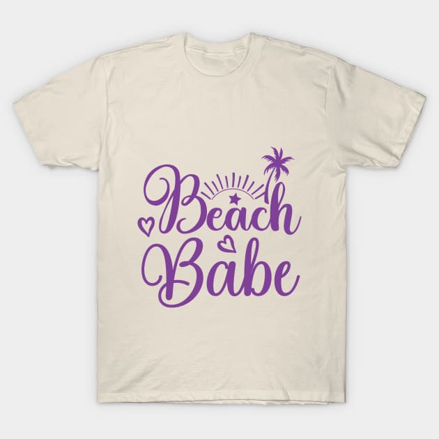 Beach Babe T-Shirt by AxAr